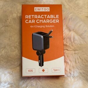 EWITGO Retractable Car Charger